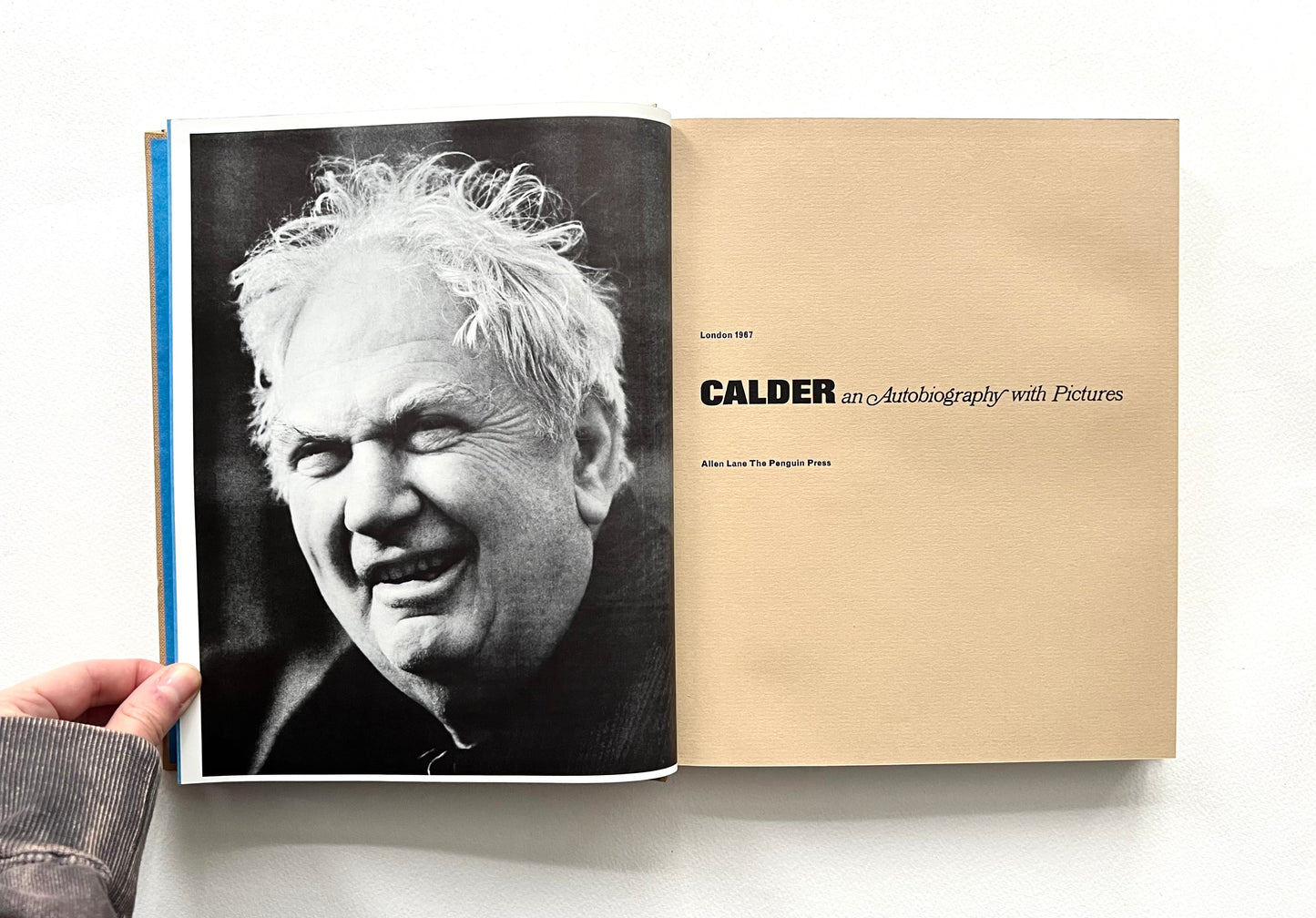 CALDER: AN AUTOBIOGRAPHY WITH PICTURES [1967]