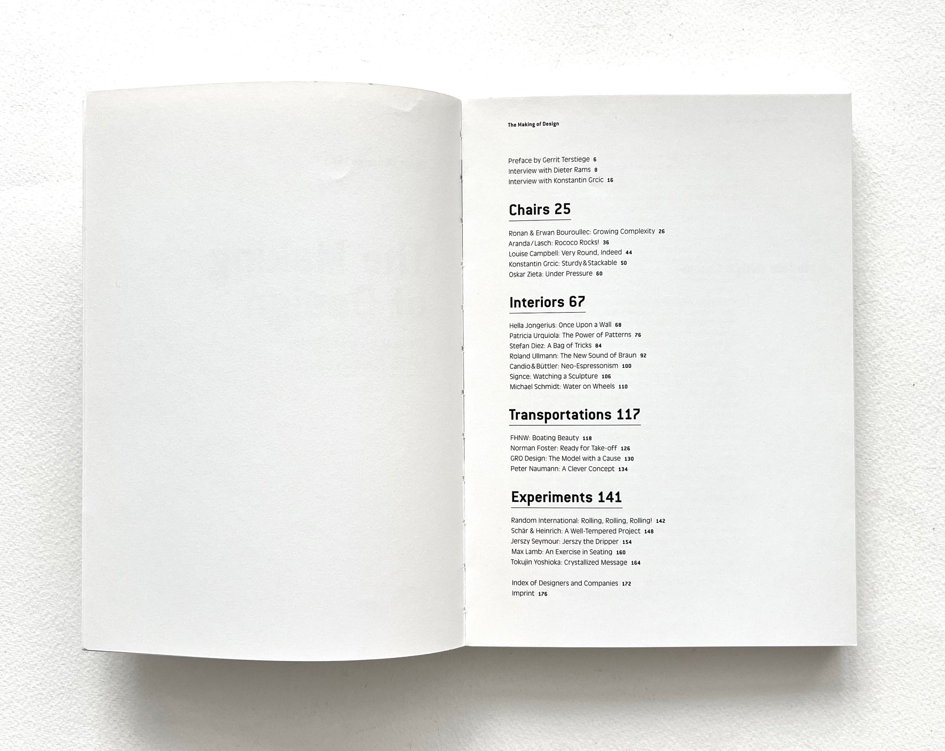 Open book with text on a white background