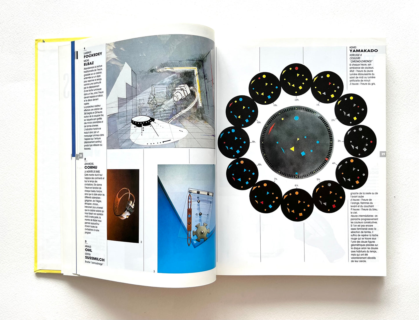 Open book - LE TEMPS DES CREATEURS [1987].
