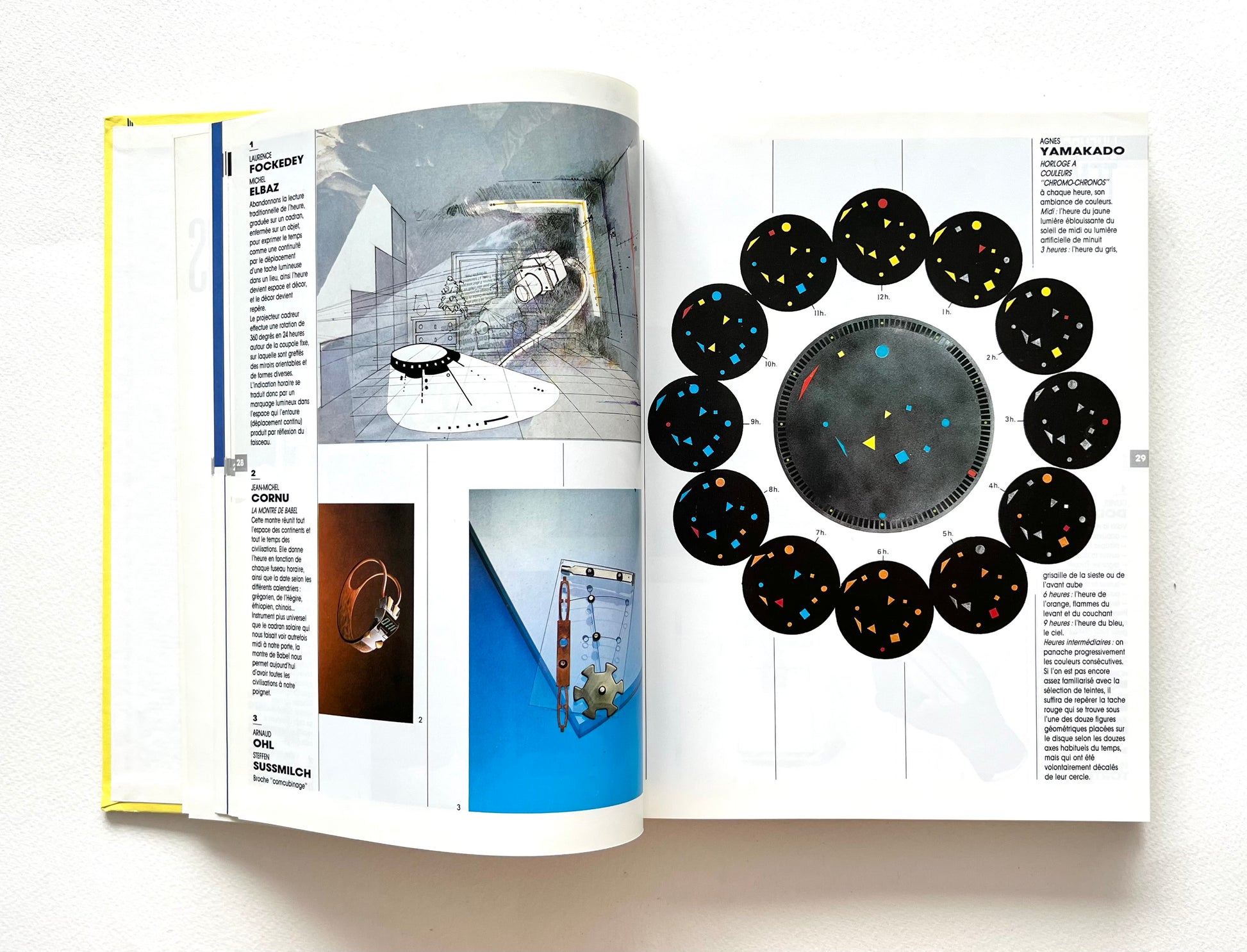 Open book - LE TEMPS DES CREATEURS [1987].