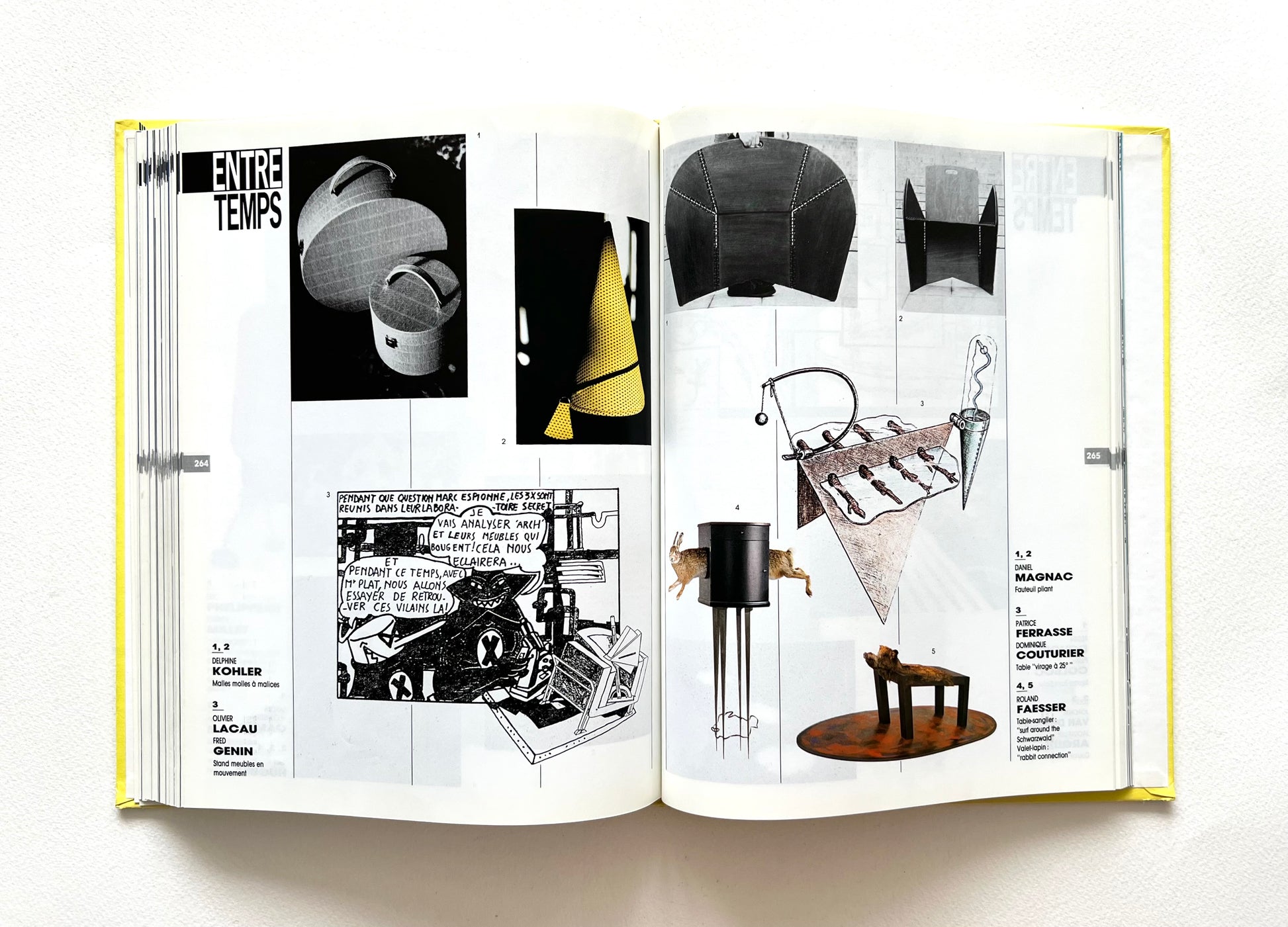 Open book - LE TEMPS DES CREATEURS [1987].