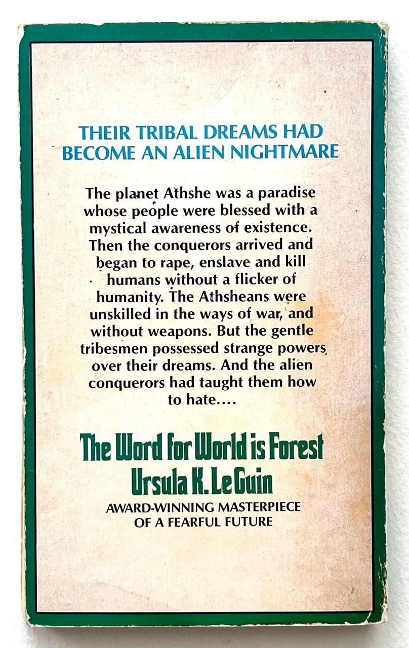 THE WORD FOR WORLD IS FOREST by Ursula K. Le Guin [1976]