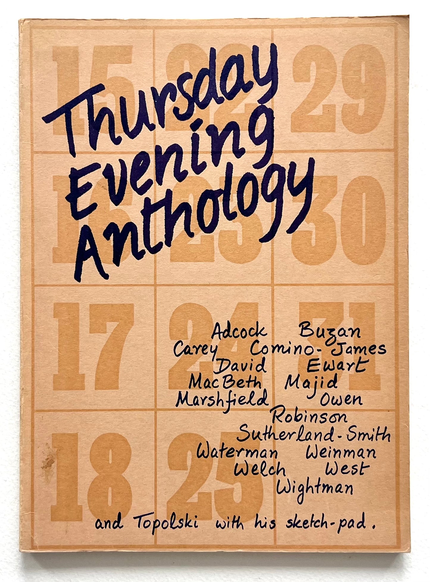 THURSDAY EVENING ANTHOLOGY ed. by Farida Majid  [1977]
