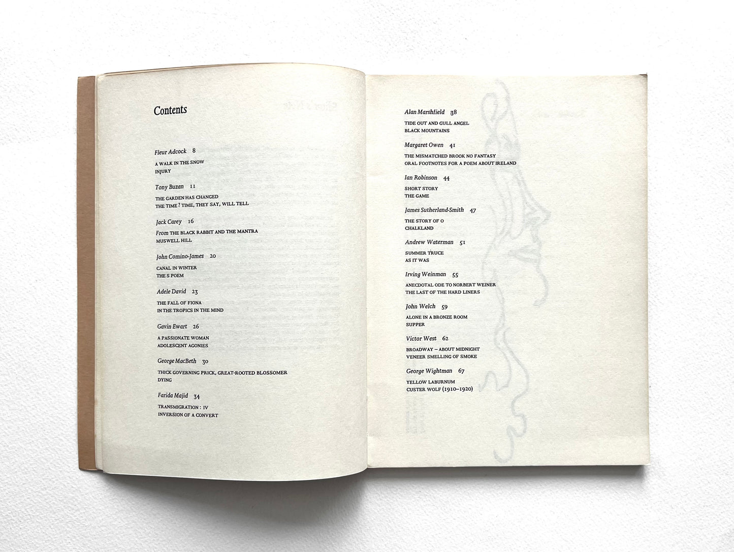 THURSDAY EVENING ANTHOLOGY ed. by Farida Majid  [1977]