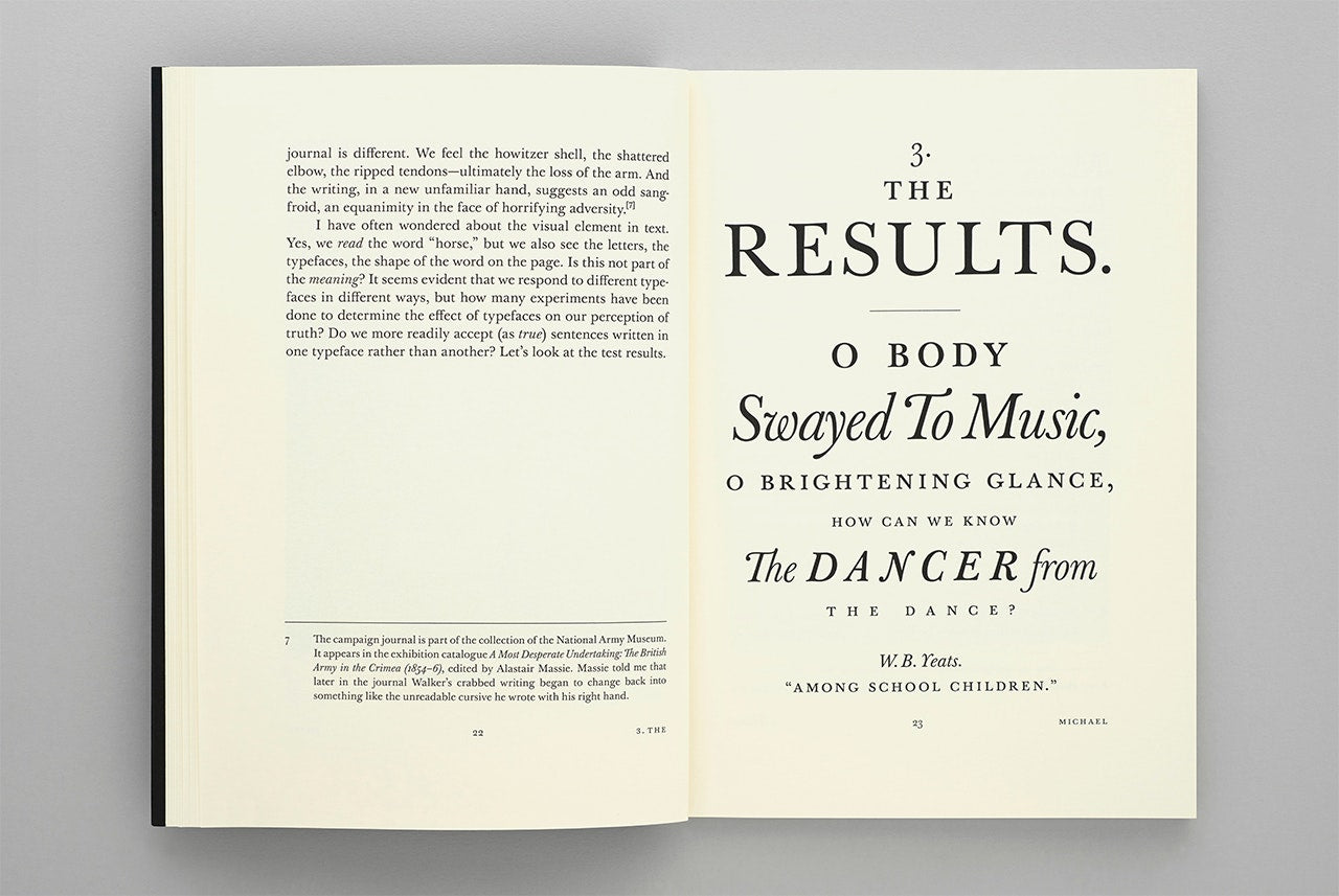 Open book - HEAR, ALL YE PEOPLE; HEARKEN, O EARTH by Errol Morris.