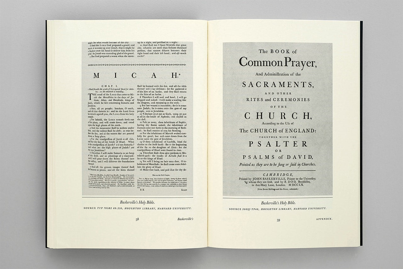 Open book - HEAR, ALL YE PEOPLE; HEARKEN, O EARTH by Errol Morris (2014)  - displaying text on a gray background